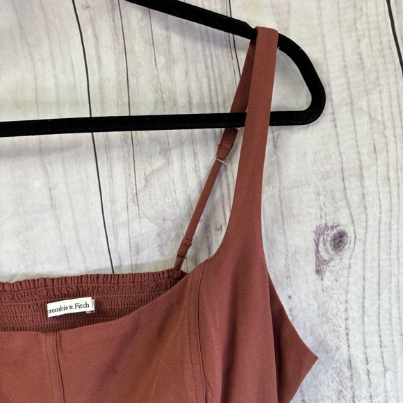 Abercrombie & Fitch Brown Crop Top - Picture 4 of 7